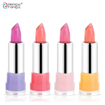 

4Pcs/Lot Jelly Temperature-changed Lipstick 4 Colors Long-Lasting Nutritious Lip Balm 3.5g Lips Makeup Brand HengFang #H9223x4
