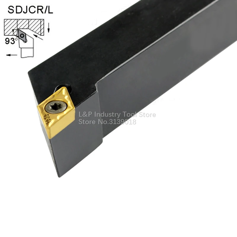 

New Good Quality Cutting Edge Angle 93 External Toolholder 20*20mm SDJCR2020K11 SDJCL2020K11 Not Including Blade