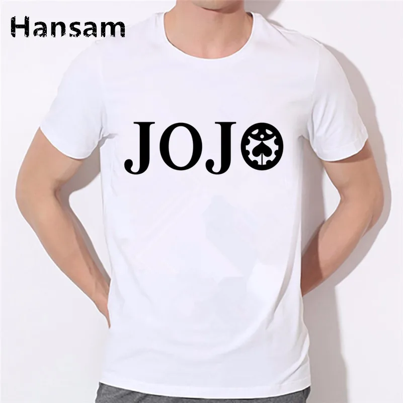 JoJo невероятное приключение футболка Новая летняя одежда в стиле «хип-хоп» футболка Camisetas уличный с короткими рукавами футболка HCP4588 - Цвет: HCP4588G