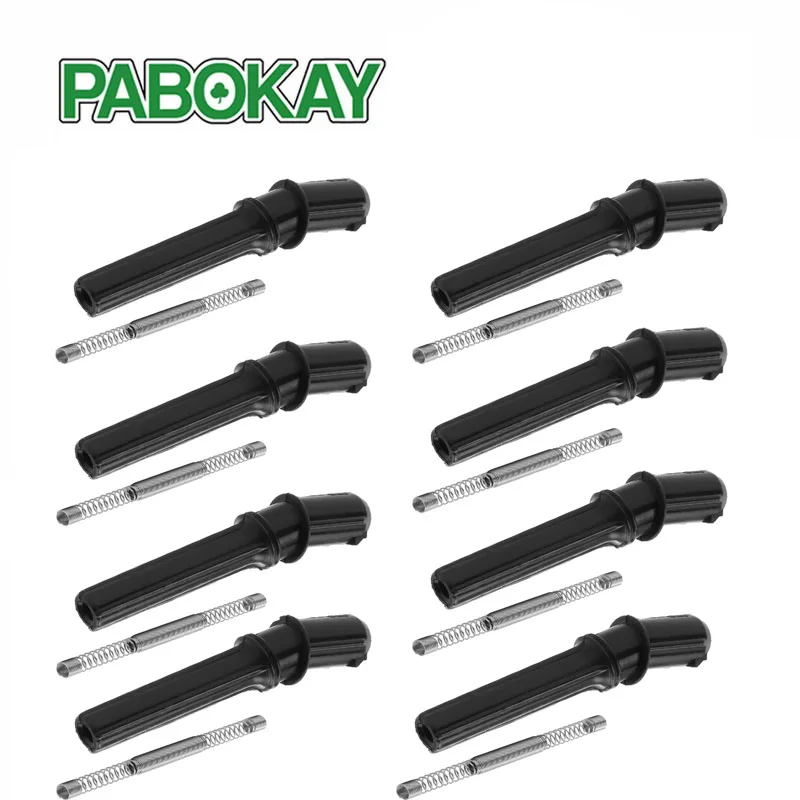 

Set of 8 Coil Boots & Springs For Ford Lincoln Mercury 4.6L 5.4L 3W7Z12029AA F523 COP9 FD503 DG472 DG491 DG508