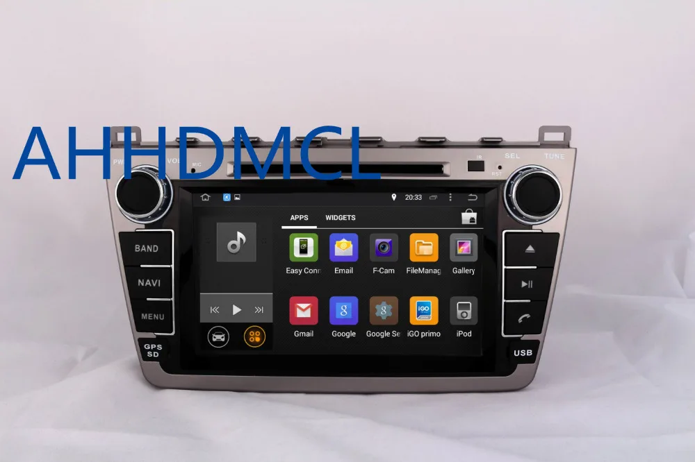 Discount AHHDMCL Car Multimedia Player Stereo Radio DVD Android 9.0 Navigation For Mazda 6 2008 2009 2010 2011 2012 2013 2014 2015 ~Up 2