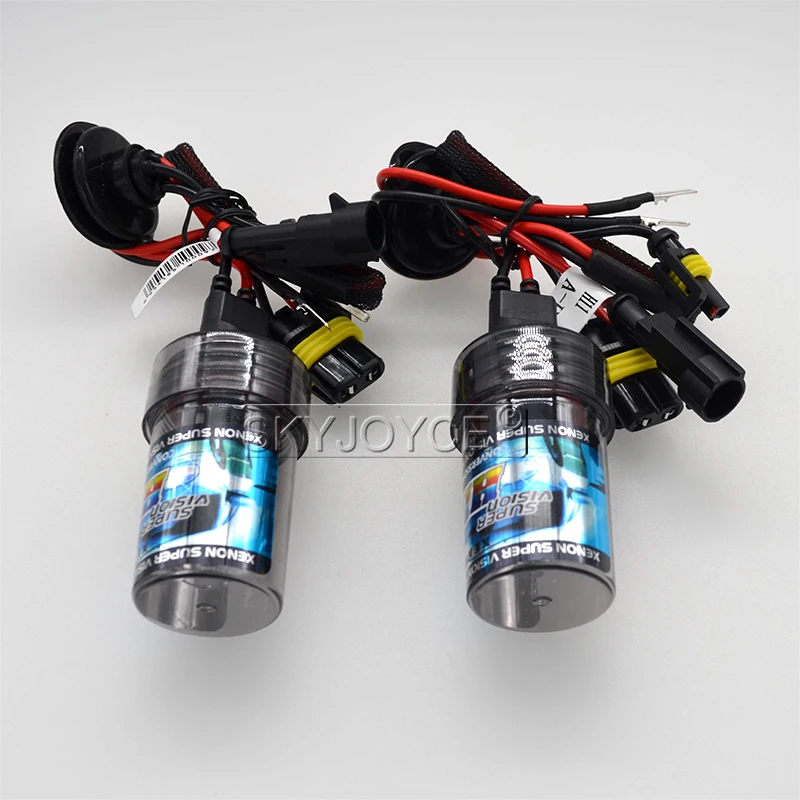 SKYJOYCE 35W 55W Car Headlight Bulb Xenon H1 H3 H11 HB3 H7 HID Headlamp Bulb 4300K 6000K 8000K For Fast Bright HID Ballast Kit (6)