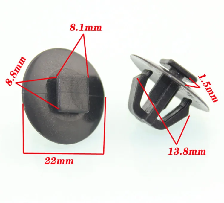 20PCS For Hyundai Tucson Sportage Santa Fe IX35 Scuff trim door trim panel plastic fastenersin