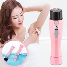 Водонепроницаемый женский электробритва мини женское удаление волос на теле бритва безболезненный триммер для лица депилятор подмышек