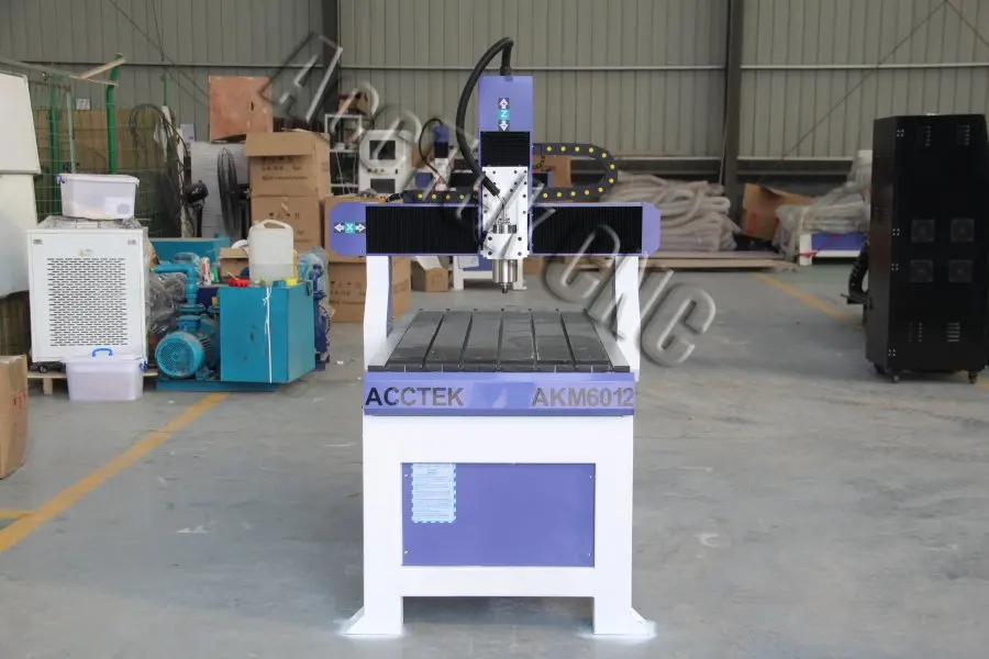 

CNC router engraving machine AKM6012 for nonmetal and soft metal working area 600*1200mm