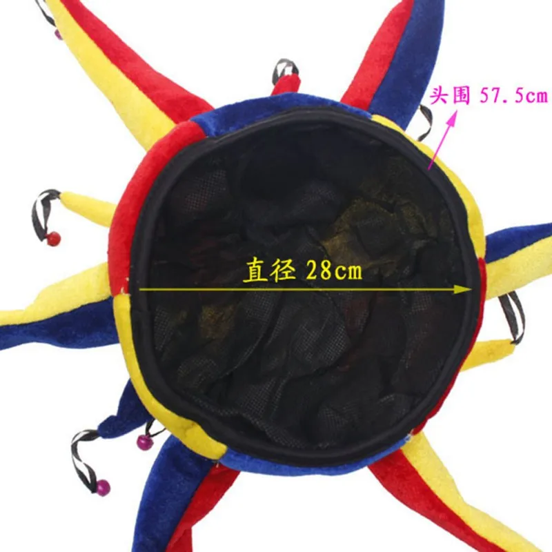 Хэллоуин маскарад украшения карнавал Забавный костюм партии Косплей клоунская шляпа для взрослых детей