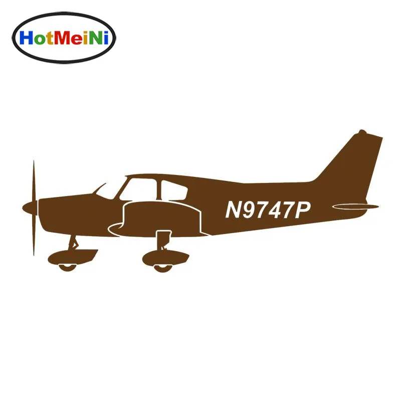 HotMeiNi автомобильный Стайлинг PA28 Cherokee 140 N Poly Pilots Aircraft виниловая наклейка на