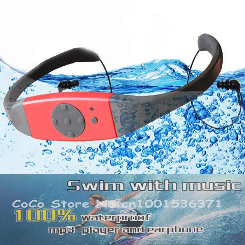 2017 High Quality 4G 8GB Waterproof MP3 Player Sport MP3 Music Player