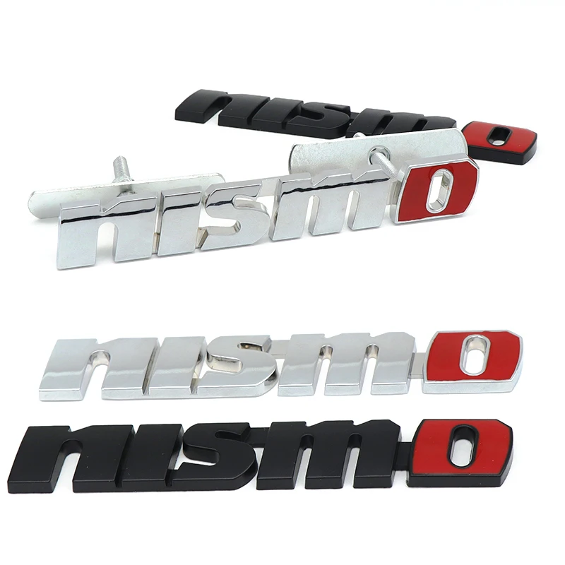 

Chrome NISMO Auto Car Stickers Badge Emblem Car Styling For Nissan Tiida Teana Skyline Juke X-trail Almera Qashqai Accessories