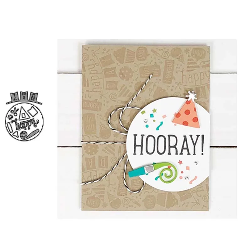 

AddyCraft Metal Cutting Dies cut die Birthday basics Scrapbook paper craft knife mould blade punch stencils dies