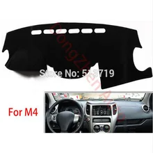 RHD правый руль автомобиля приборной панели автомобиля Избегайте свет Pad инструмент крышка платформы стол коврик ковер для Защитные чехлы для сидений, сшитые специально для Great Wall M4