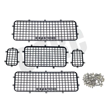 

Trx4 T4 Metal Window Mesh Protective Net For 1/10 Rc Crawler Car Defender Trx-4
