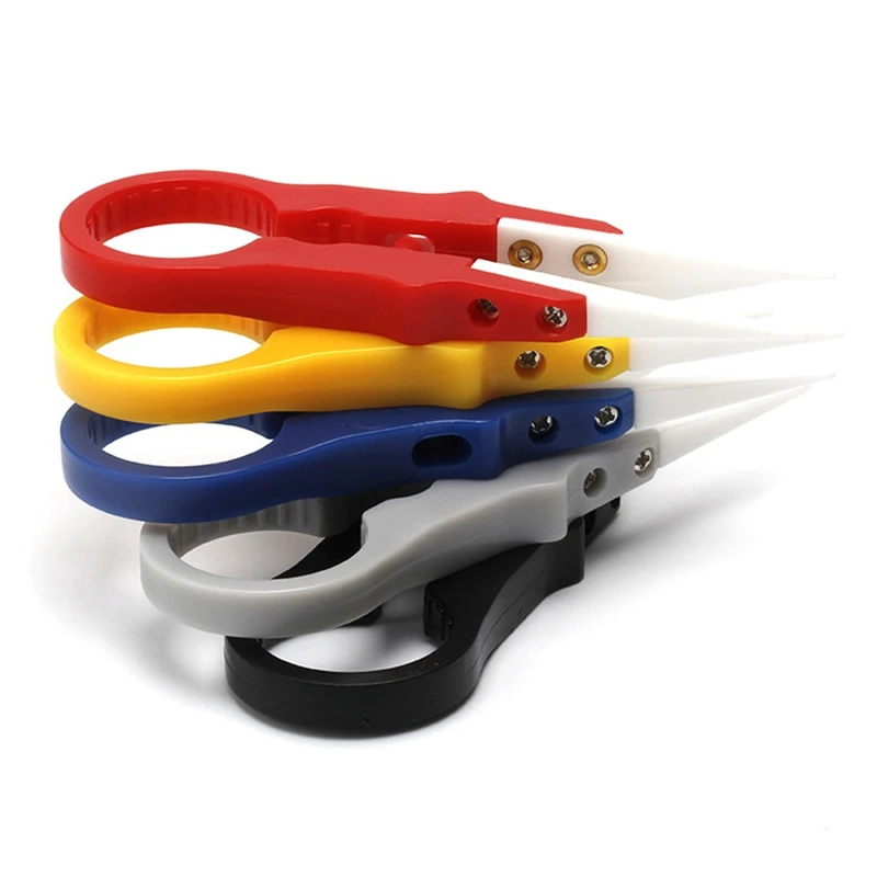 

Multifunction Vape Ceramic Tweezer Straight With Color Handle Useful Tool DIY For RDA RDTA E Cigarette Accessories