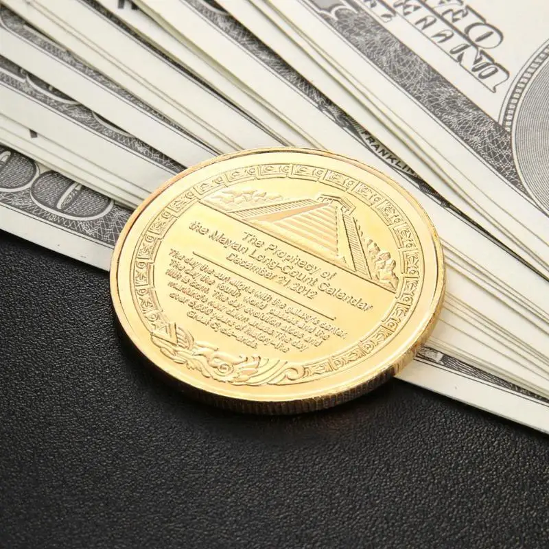 Fancy Mayan Commemorative Coin Non-currency Bitcoin Tourism Art Collection Souvenir Commemorative Coin Collection Drop Shipping Fancy Mayan Commemorative Coin Non-currency Bitcoin Tourism Art Collection Souvenir Commemorative Coin Collection Drop Shipping