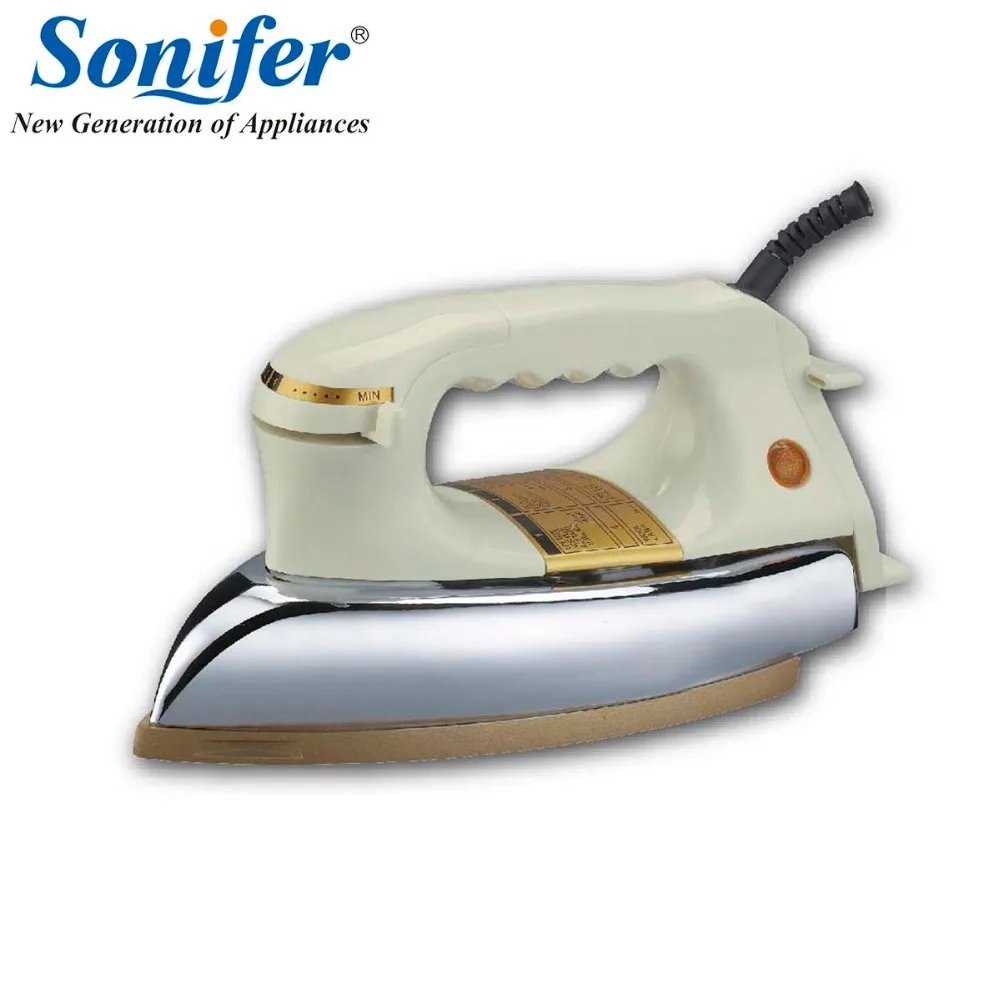 

1200W High Power Stainless steel iron Household Iron Dry Iron Full Metal Non-stick sole plate Sonifer