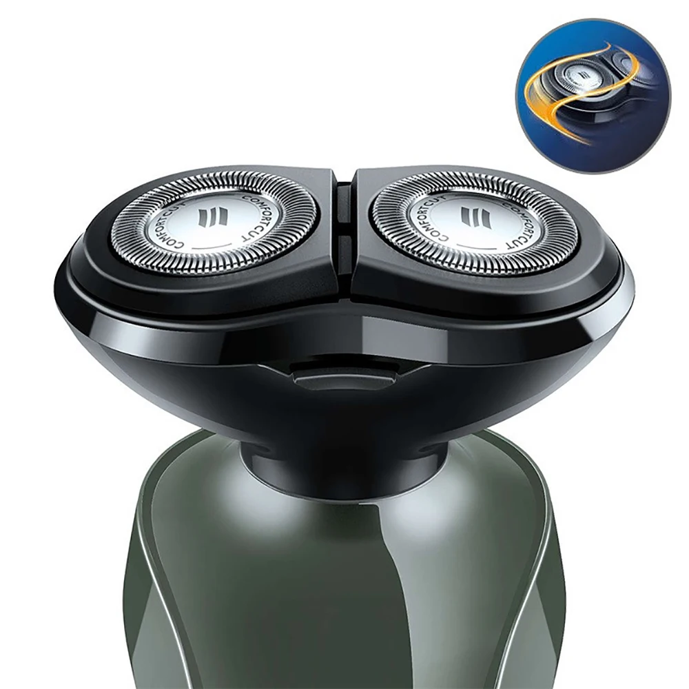 Philips shaver YQ308 2D Мужская бритва Нескользящая с ручкой заряжаемый электробритва для