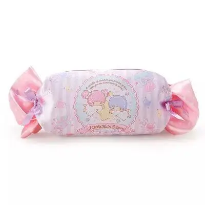 Мультяшные конфеты Хелло Китти моя мелодия Cinnamoroll маленькие Две звезды тряпичный кошелек сумка для девочек макияж сумки пенал - Цвет: Little Twin Star