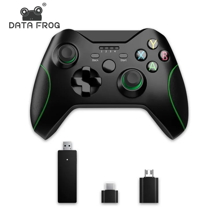 Данные лягушка 2,4G беспроводной контроллер для Xbox One консоль для PS3 для Android телефон геймпады игровые Джойстики для PC Win7/8/10