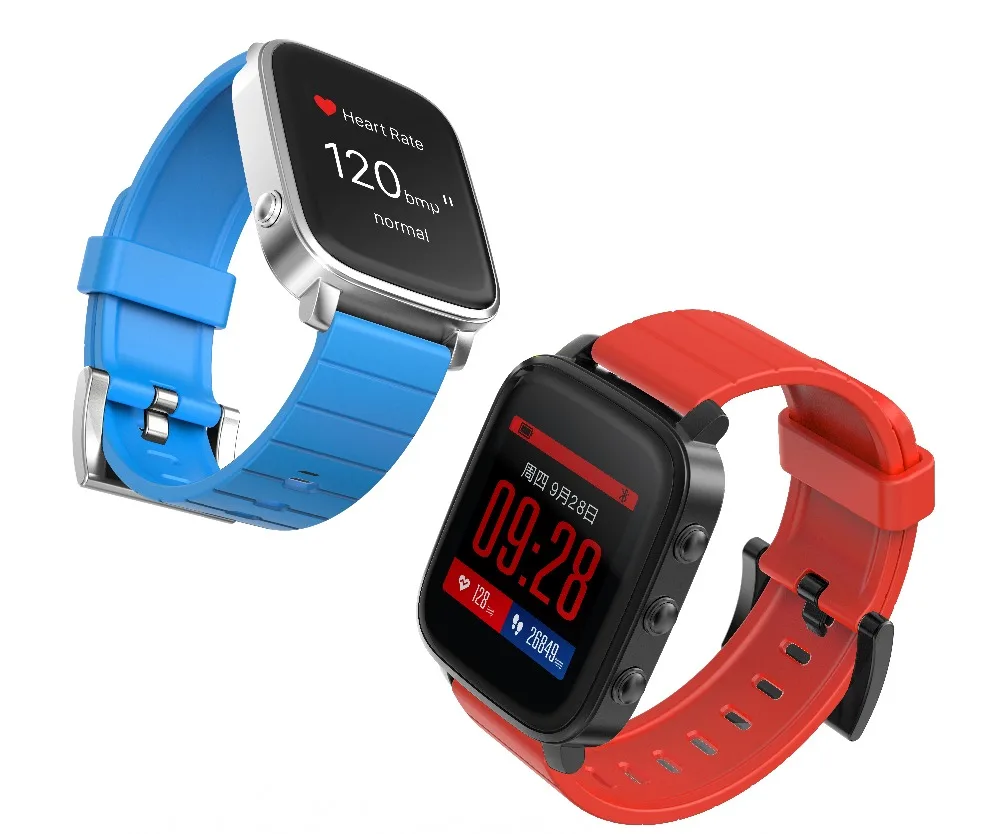 

Smartch SMA-TIME Wristband 1.28 Inch LCD Screen 40 Days Long Standby Health Tracker Timer Sport Smart Watch for IOS/Android