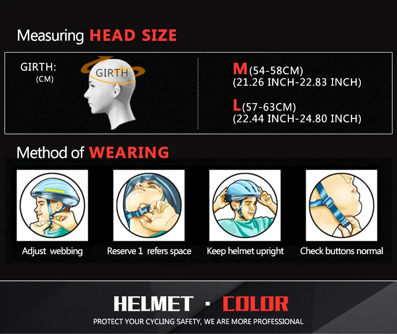 Cycling Helmet Integrally-molded Bicycle Helmet Road Mountain MTB Bike Ultra light Helmet With LED Lights Glasses Bike Equipment (1)