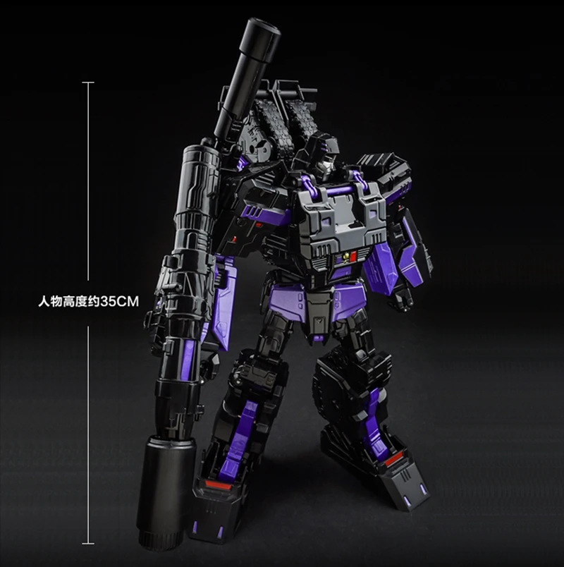 

2019 new anime Transformation Alloy version Dark tank Wei deformation toys Diamond TANK Megatronics PVC Action Kid Dolls figure
