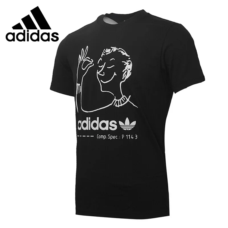 

Original New Arrival 2018 Adidas Original FUN TEE Men's T-shirts short sleeve Sportswear