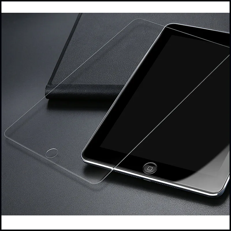 10pcs Tempered Glass for Apple ipad 2 3 4 5 6 Mini 1 2 3 4 pro Flat HD Explosion Proof Screen