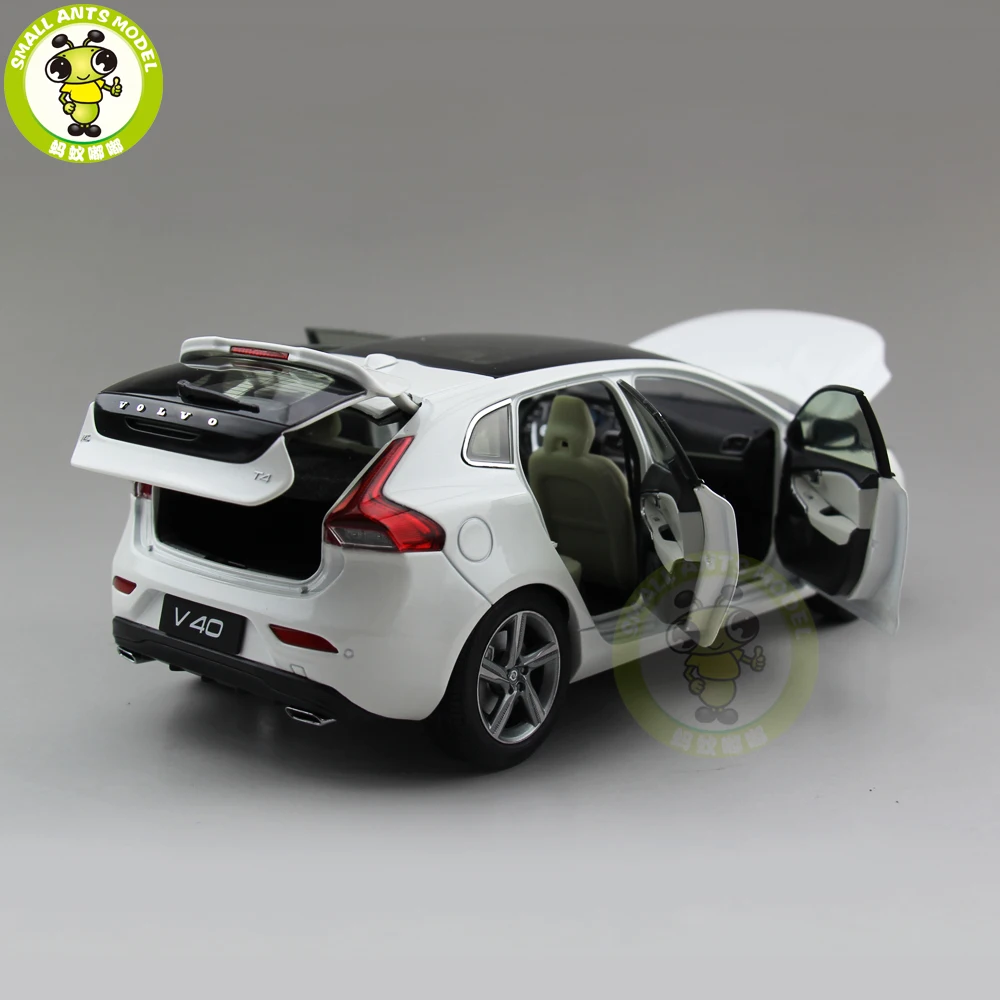 1/18 Volvo V40 универсал хэтчбек литая модель автомобиля Модель игрушки дети мальчик девочка подарок