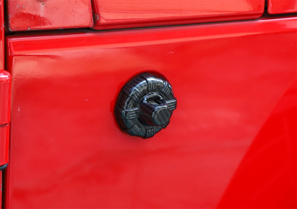 Автомобильная внешняя боковая антенна декоративная накладка для Jeep Wrangler 2007- наклейки красный/серебристый/черный/углеродное волокно аксессуары