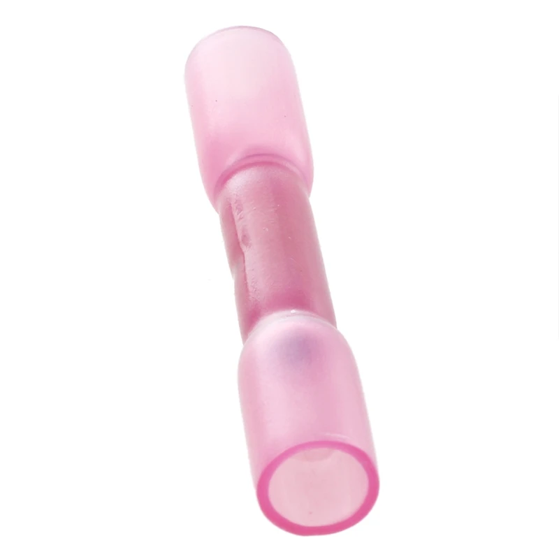 Горячие-25 шт. стыковые соединители термоусадочный разъем обжимной разъем с термоусадочной Красной 0,5-1,0 мм и 25 шт. синий термоусадочный стыковой Wir