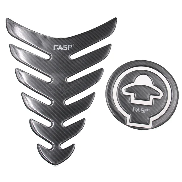 Autocollant de Moto R/éservoir en Fibre de Carbone de gaz Autocollant Bouchon Pad Carburant Protecteur for TRTIUMPH 07-14 Aprilia Shiver 750 990 Super Duke Moto Color : Black