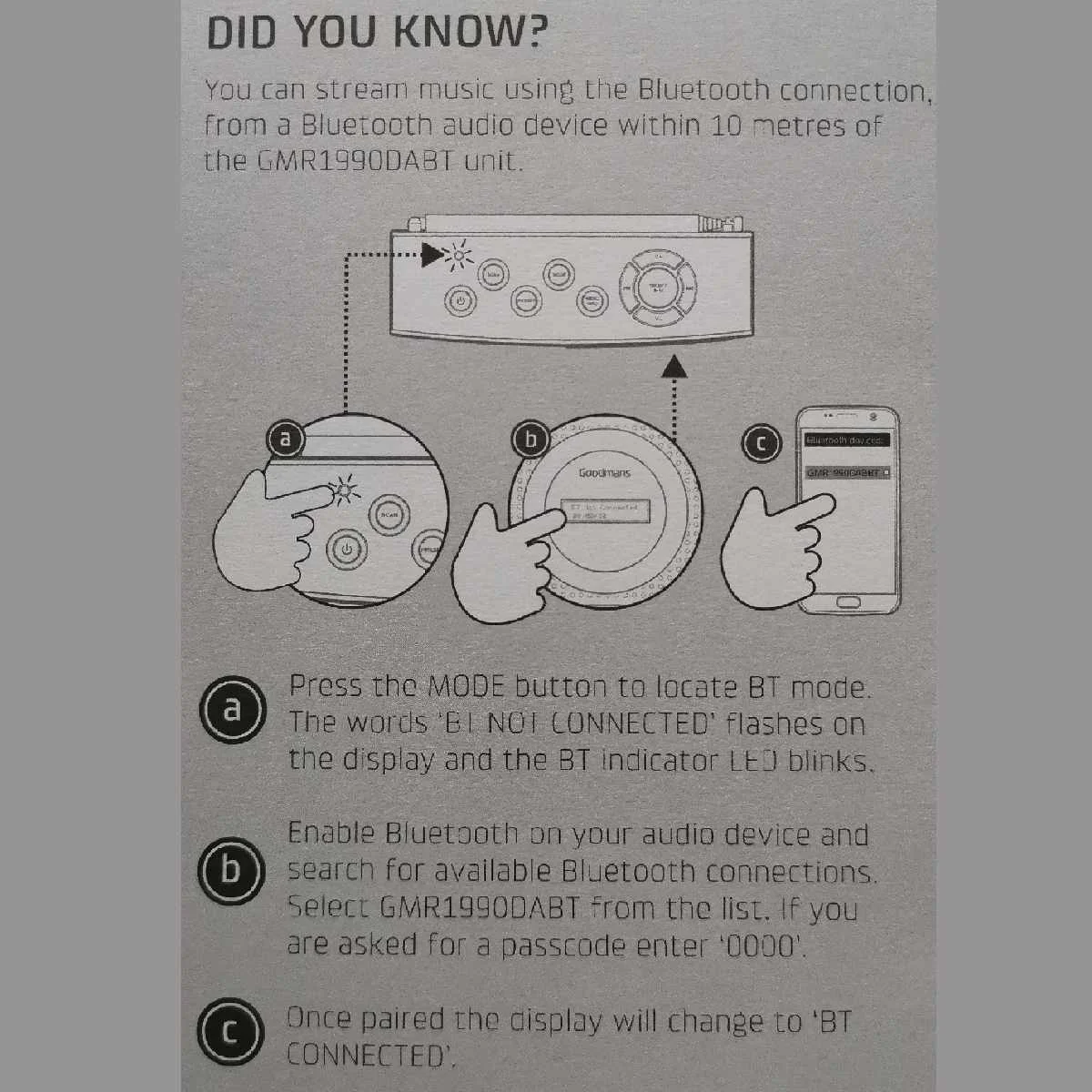 LEORY dab цифровой FM Bluetooth радио динамик 3,5 мм, AUX, разъем ЖК-дисплей динамик в черный или белый цвет