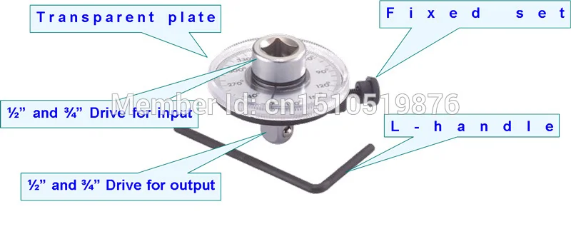 Автомобильный 1/" регулируемый угол привода датчик крутящего момента авто тест диагностический метр гаражные инструменты для BMW Mercedes VW Toyota Ford AT2136