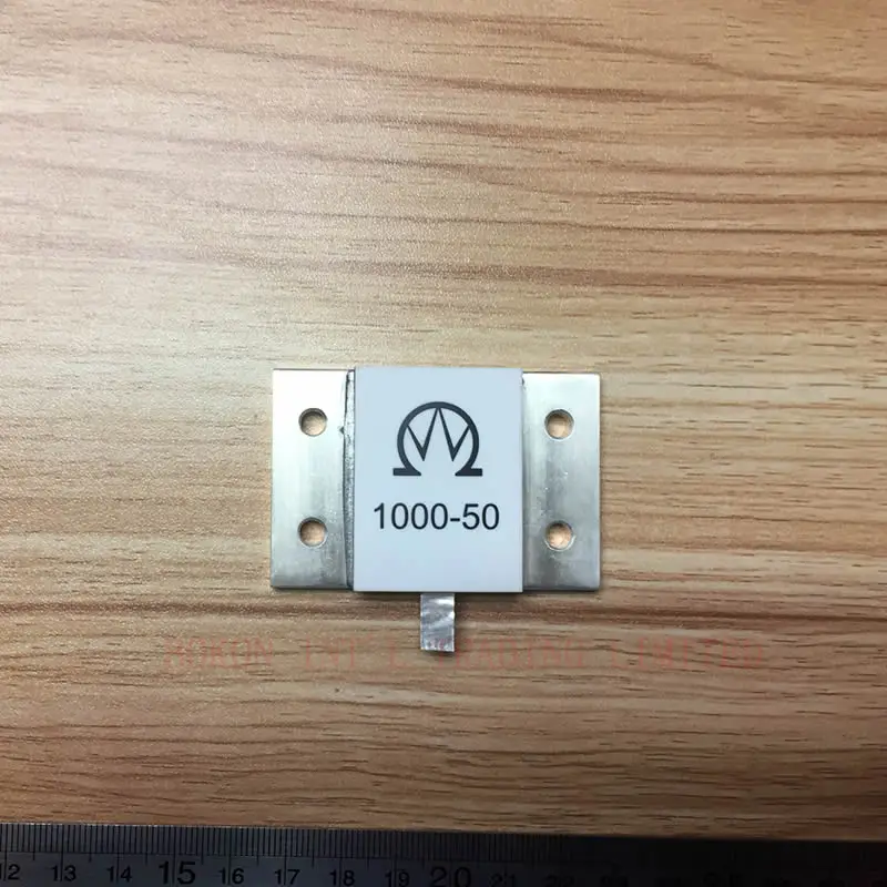 Flange Termination 1000 watt 50 ohm RF Termination Microwave Resistor High Power Dummy Load 1000W 50ohms RIG41A-1000W