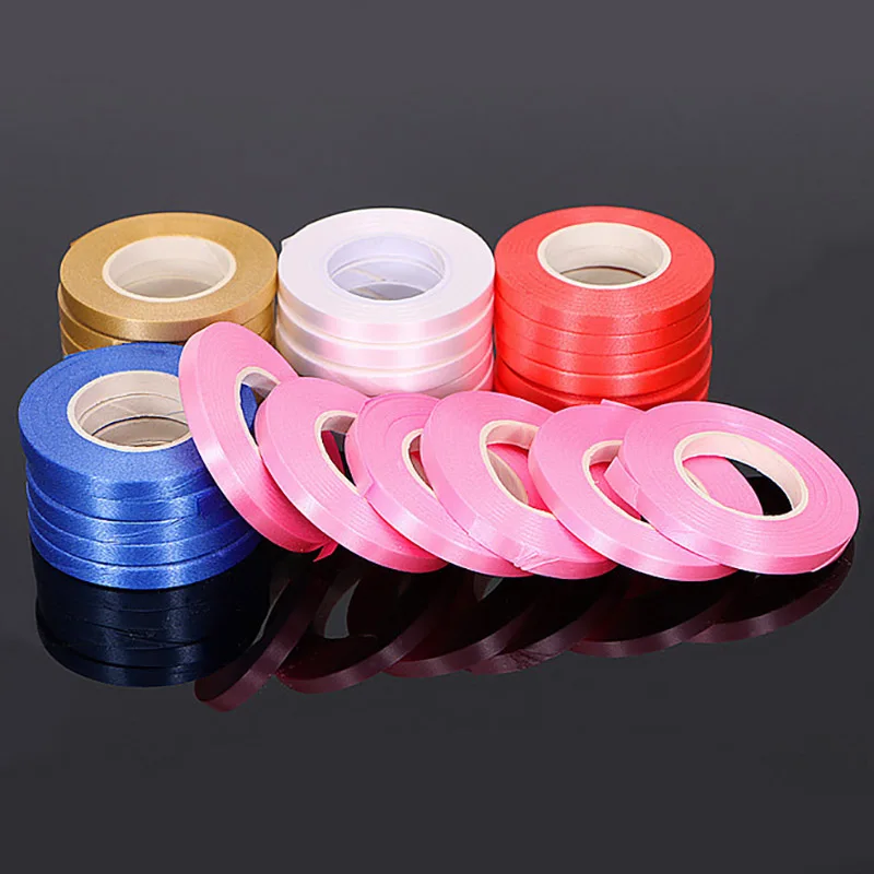 

10pcs/lot 10m Balloons Ribbon Latex Balloon Satin Ribbon Roll Wedding Birthday Party Decorations DIY Decor Balloons Accessories