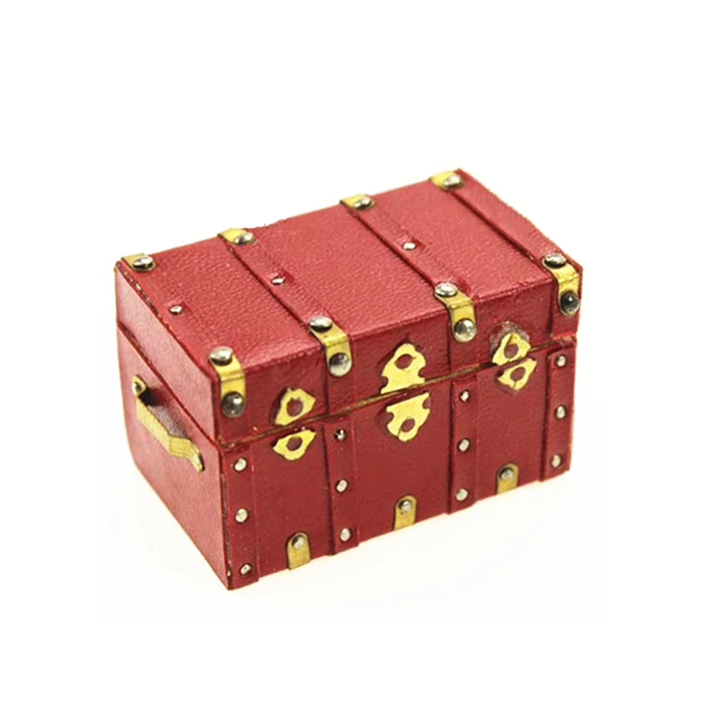 RC Car Accessories Decor Mini Wooden Luggage Box for 1/10 RC Crawler Axial SCX10 TAMIYA C01 RC4WD D90 TF2 Traxxas TRX-4 Truck