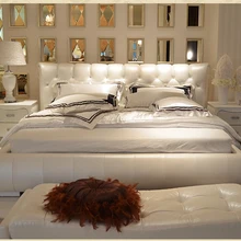 Современная кожаная мебель для спальни# CE-PC225