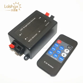 

New DC12V-24V RF Wireless 11 key Remote LED Light Single Color RF Dimmer Controller For 5050 3528 3014 2835 Led Flexible Strip