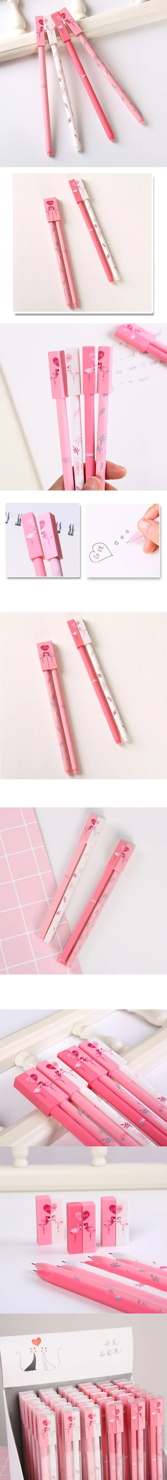 4 шт Розовый фламинго вечерние сувениры кавайные ручки с персонажами мультфильмов для детей день рождения свадебные сувениры подарок для гостей детский душ украшения
