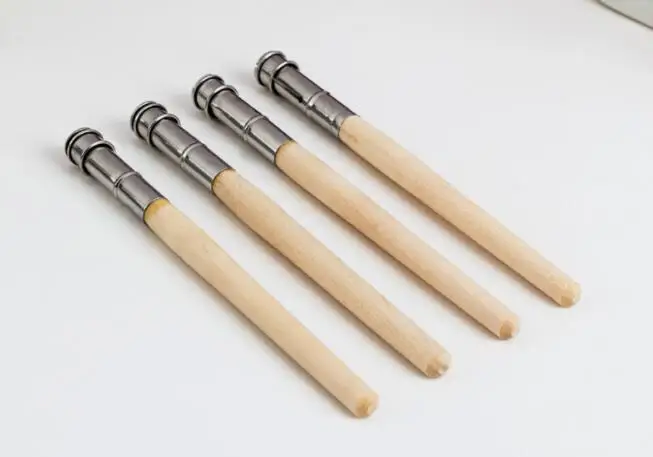 

4Pcs Pencil Extender Adjustable Wooden Lengthener Holder Painting Drawing Tool