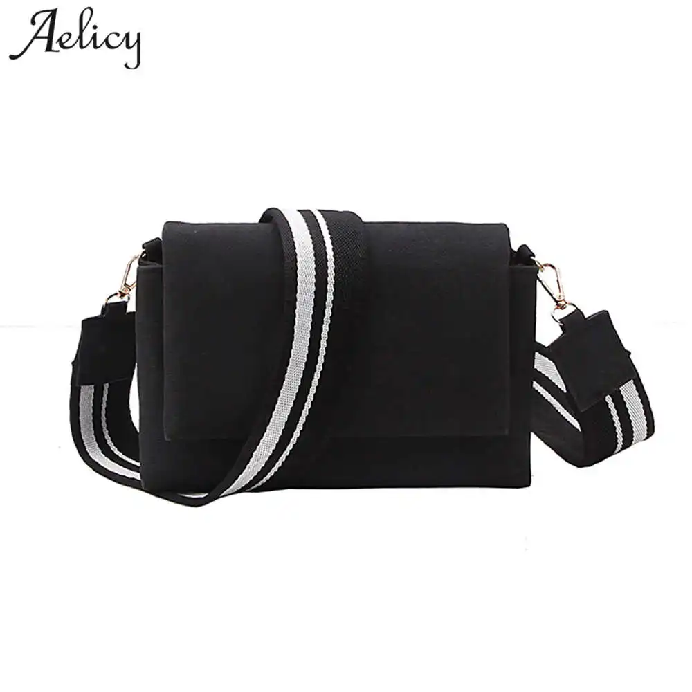 

Aelicy Small Simple Solid Messenger Bags Famous Brand Shoulder Bag For Ladies Black Crossbody Messenger Bag Women Bolsa Feminina