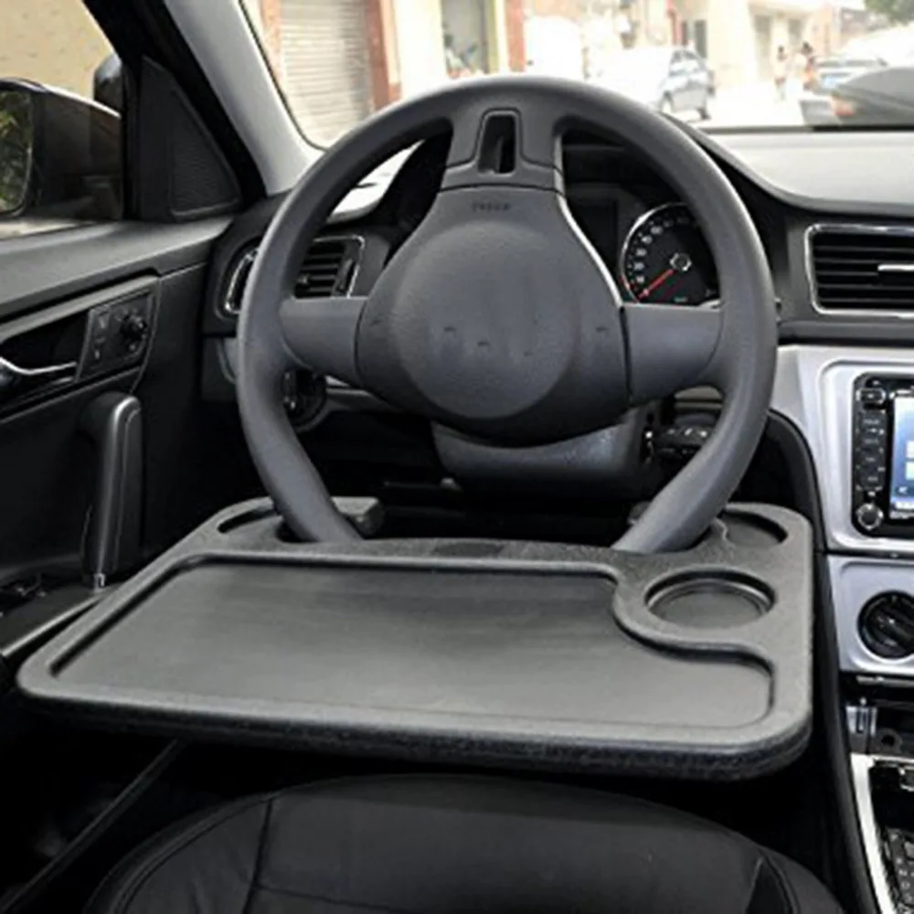 

Light To Carry Black car Laptop/Eating Wheel Desk Big Black PVC Very light to carry car accessories Accesorios de coche