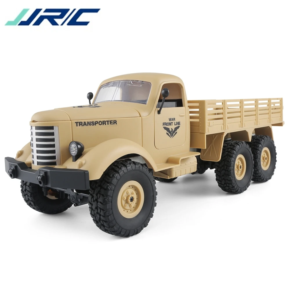 JJRC Q60 RC автомобили 6WD внедорожник военный грузовик Наклонный самолет