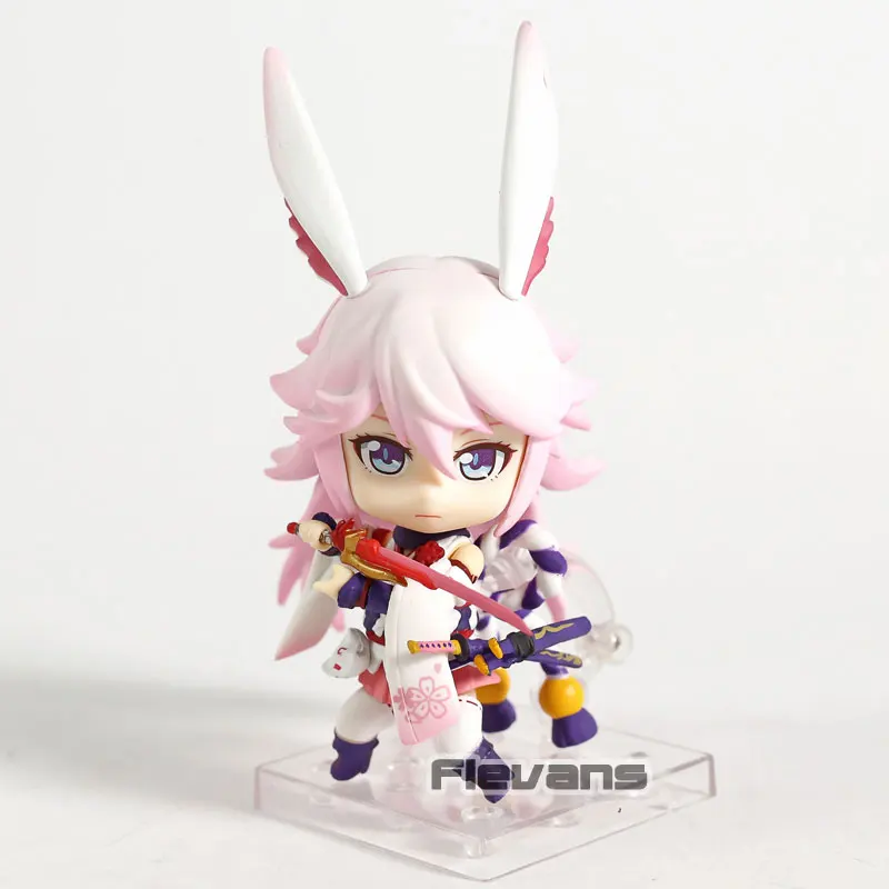 Nendoroid 908 Honkai Impact 3 Sakura Yae Heretic Miko Ver. Коллекционная фигурка из ПВХ Модель Куклы версии Q