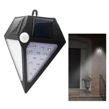 24LED Солнечный открытый Водонепроницаемый движения Сенсор настенный светильник Доди индукции настенный светильник супер яркий сад двор огни безопасности