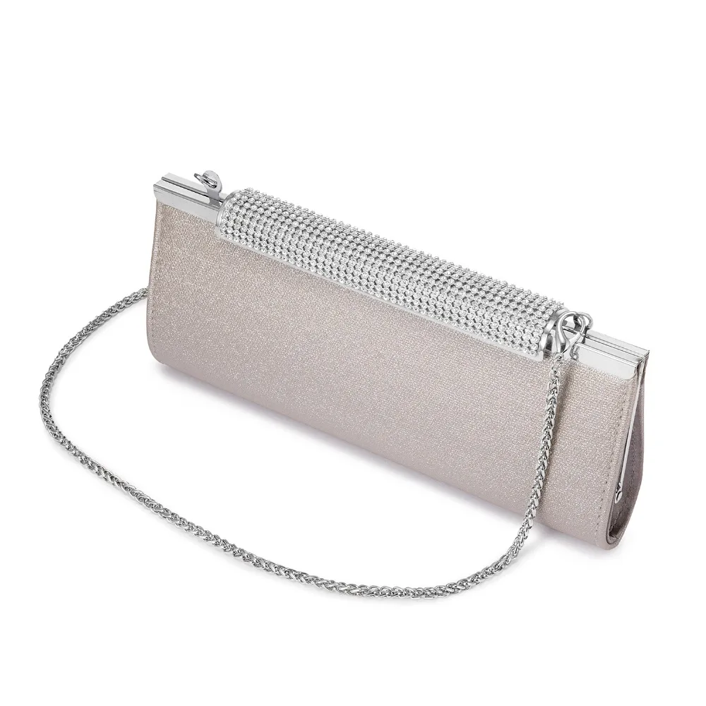 

REALER women mini clutch PU leather small ladies messenger bag female evening bags fashion lovely bag for women with diamond