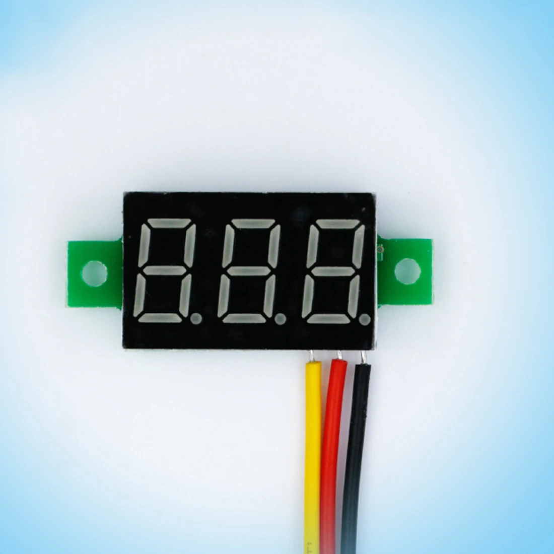 1PC Mini LCD numérique DC Voltmètre Volt Meter Gauge Voltage Test Mètres détecteurs 