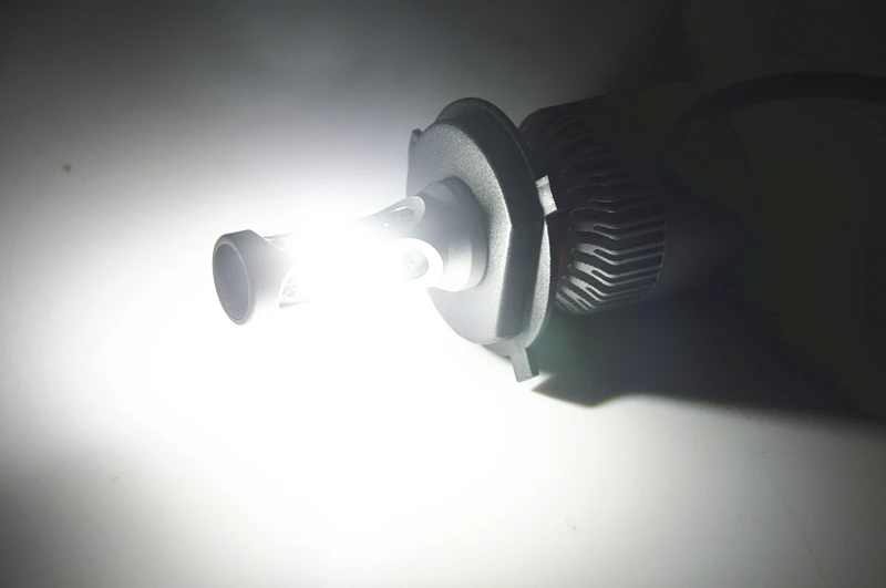 1 комплект 72W фары для 16000LM 6500K COB светодиодный головной светильник H1 H3 H4 H7 H11 9005/HB3