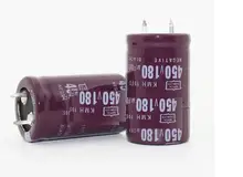 capacitor Hard feet series aluminum electrolytic capacitor v180uf 180 uf450v specification: 25 * 40