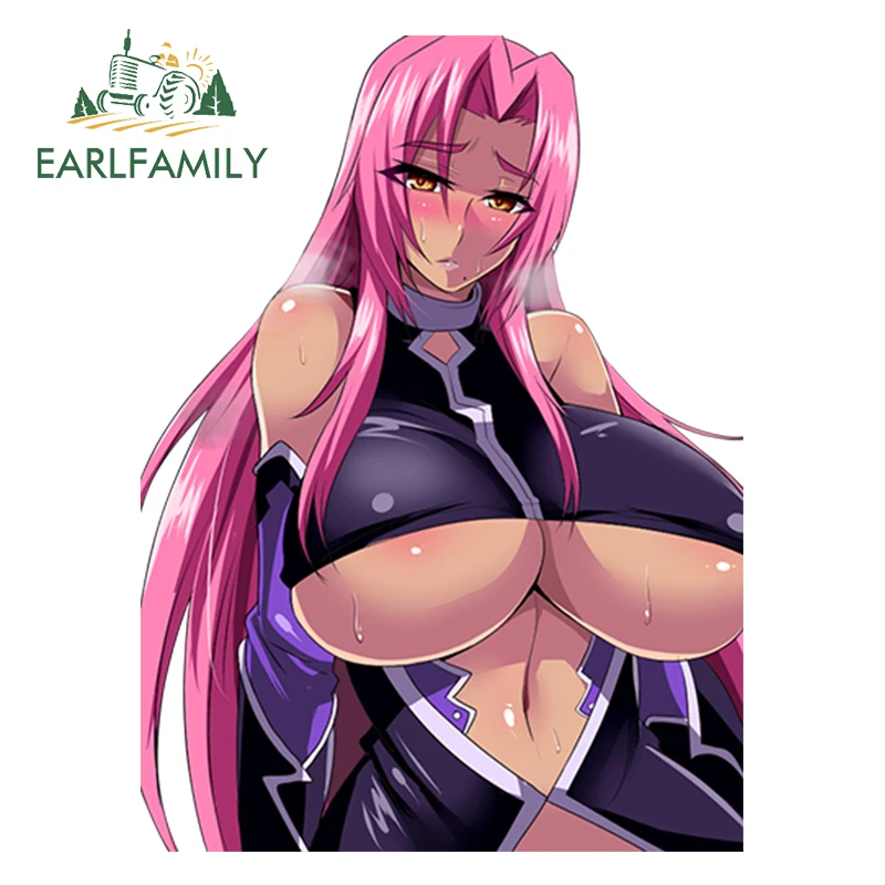 

EARLFAMILY 13cm x 9.6cm Super Sexy Beauty Graphics Anime Taimanin Asagi Hot Girl Ingrid Vinyl Car Van Window Laptop Fridge Decal